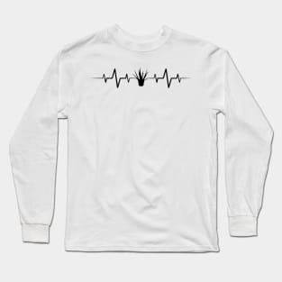 Plant Heartbeat Aloe Vera Long Sleeve T-Shirt